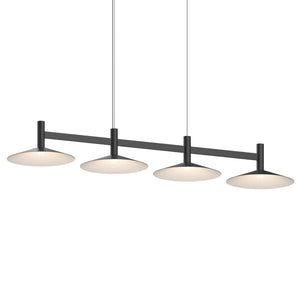 Sonneman - 1784.25-CON - LED Linear Pendant - Systema Staccato - Satin Black