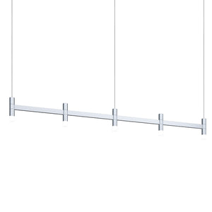 Sonneman - 1785.16 - LED Linear Pendant - Systema Staccato - Bright Satin Aluminum