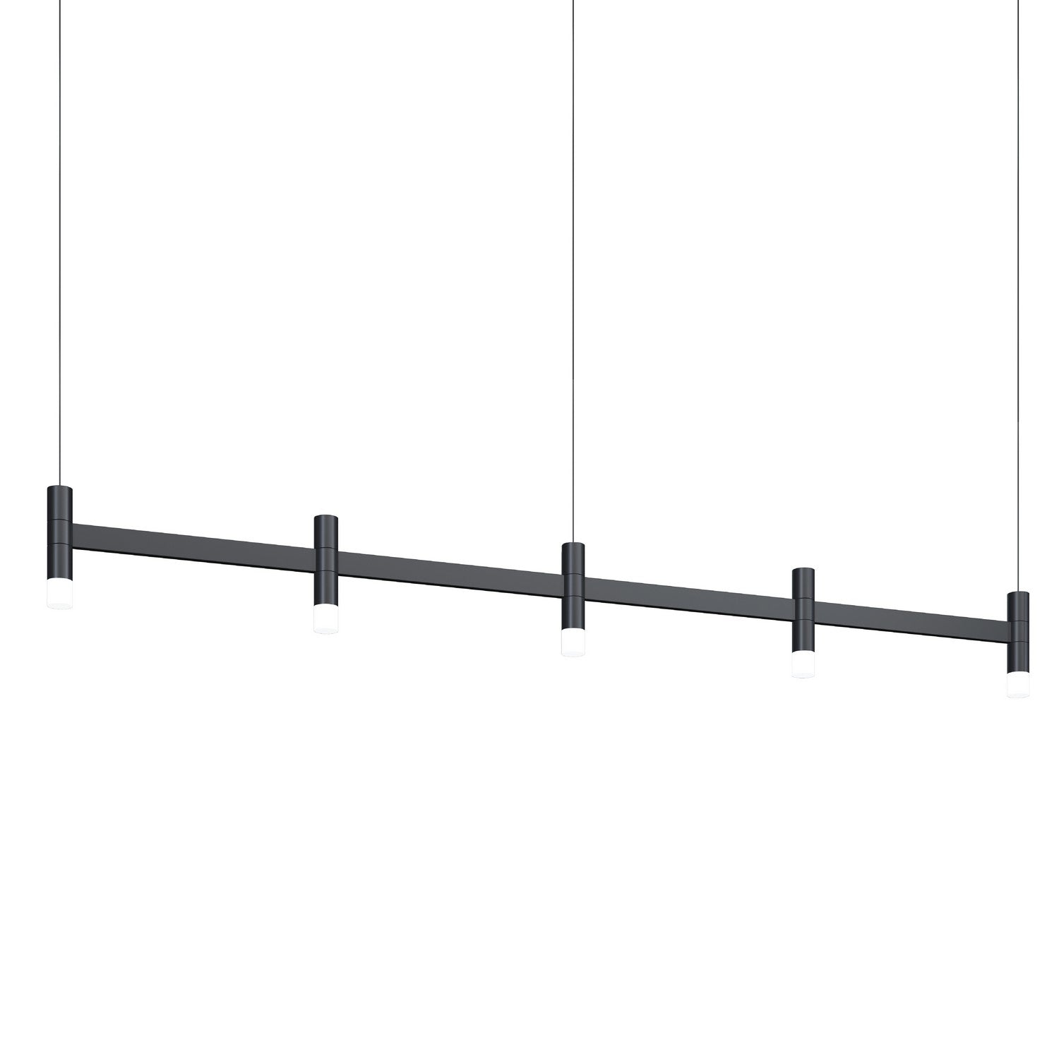 Sonneman - 1785.25 - LED Linear Pendant - Systema Staccato - Satin Black