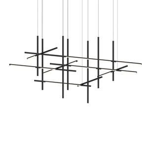 Sonneman - 2099.25 - LED Pendant - Labyrinth - Satin Black