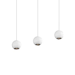 Sonneman - 7506.98 - LED Linear Pendant - Hemisphere - Textured White