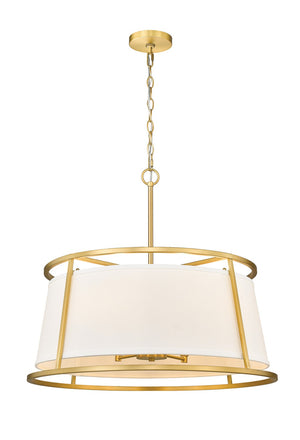 Z-Lite - 1935-26RB - Six Light Chandelier - Lenyx Pendant - Rubbed Brass