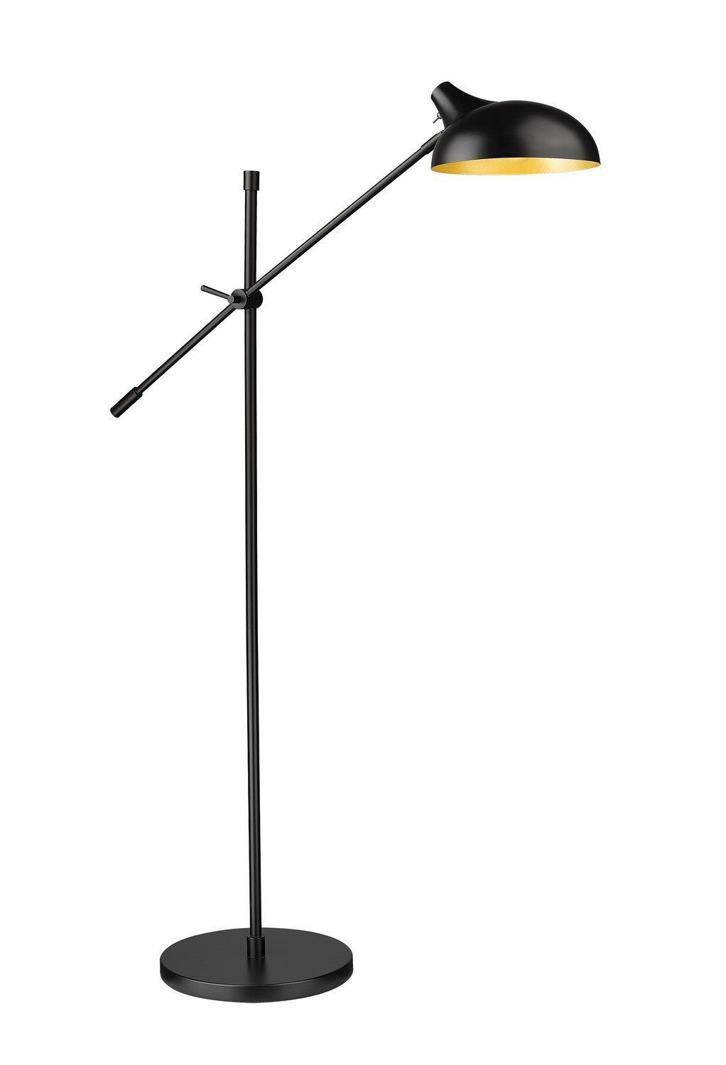 Z-Lite - 1942FL-MB - One Light Floor Lamp - Bellamy - Matte Black