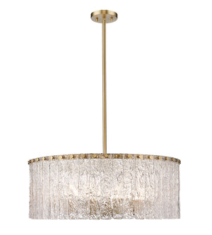 Z-Lite - 1943P26-MGLD - Ten Light Chandelier - Glacier - Modern Gold