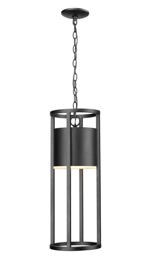 Z-Lite - 517CHB-BK-LED - LED Outdoor Chain Mount Ceiling Fixture - Luca - Black