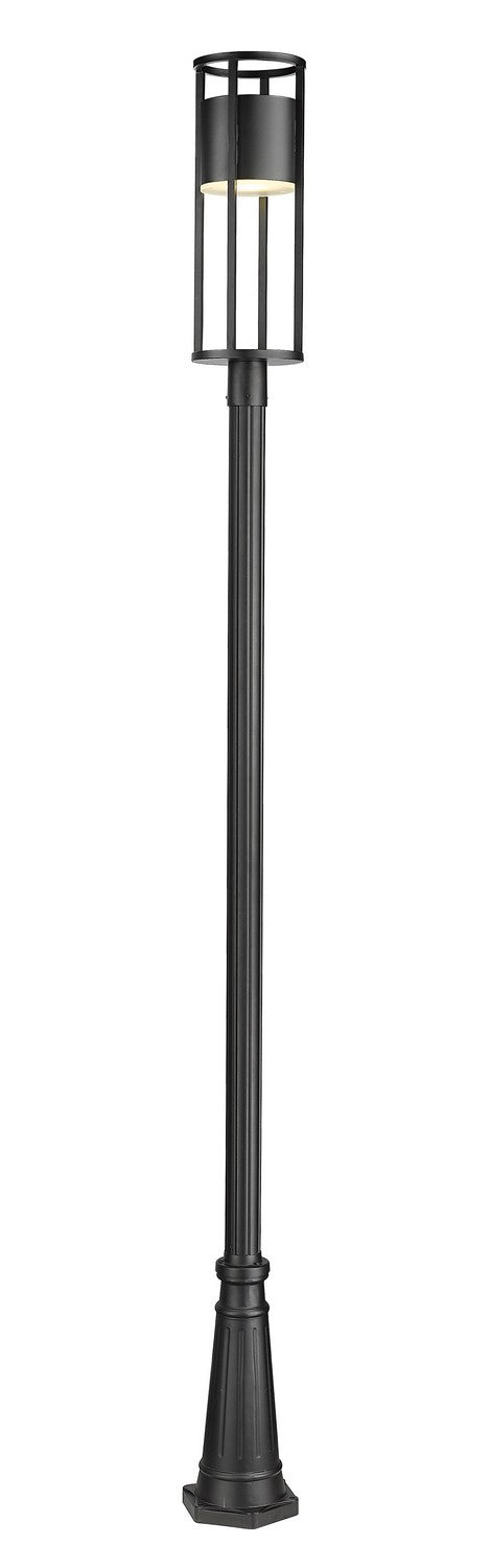 Z-Lite - 517PHB-519P-BK-LED - LED Outdoor Post Moun Fixture - Luca - Black