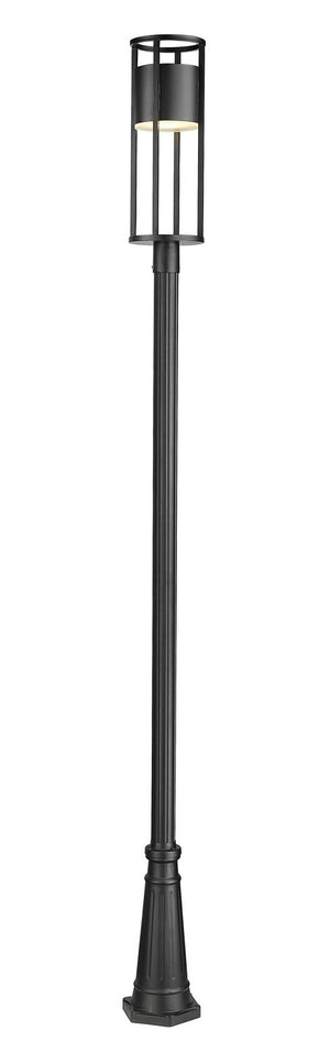 Z-Lite - 517PHB-519P-BK-LED - LED Outdoor Post Moun Fixture - Luca - Black