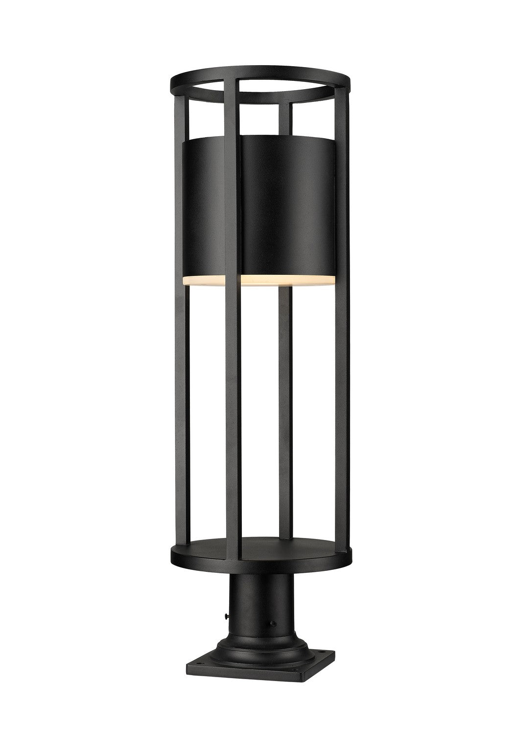 Z-Lite - 517PHB-533PM-BK-LED - LED Outdoor Pier Mounted Fixture - Luca - Black