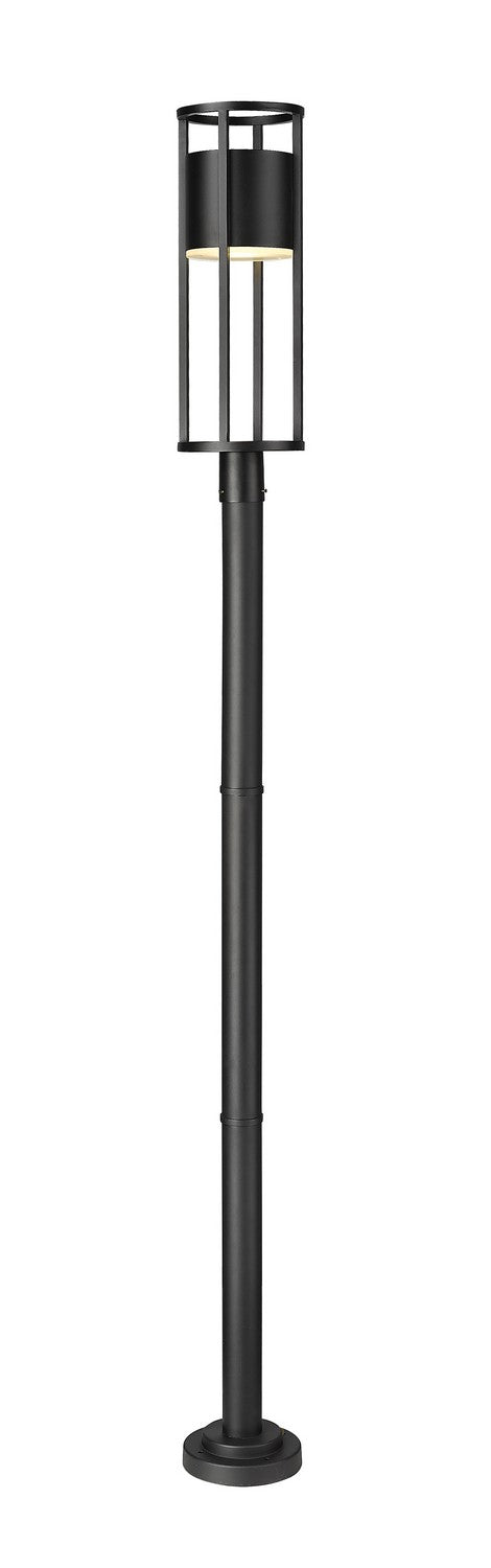 Z-Lite - 517PHB-567P-BK-LED - LED Outdoor Post Moun Fixture - Luca - Black