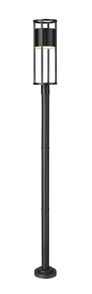 Z-Lite - 517PHB-567P-BK-LED - LED Outdoor Post Moun Fixture - Luca - Black