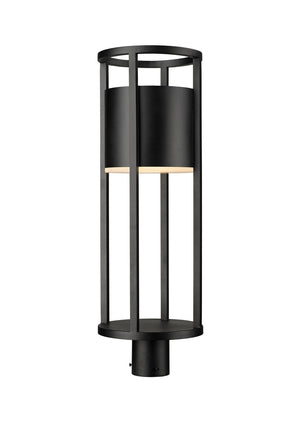 Z-Lite - 517PHB-BK-LED - LED Outdoor Post Moun Fixture - Luca - Black