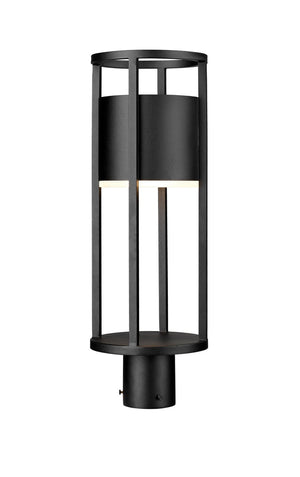 Z-Lite - 517PHM-BK-LED - LED Outdoor Post Moun Fixture - Luca - Black
