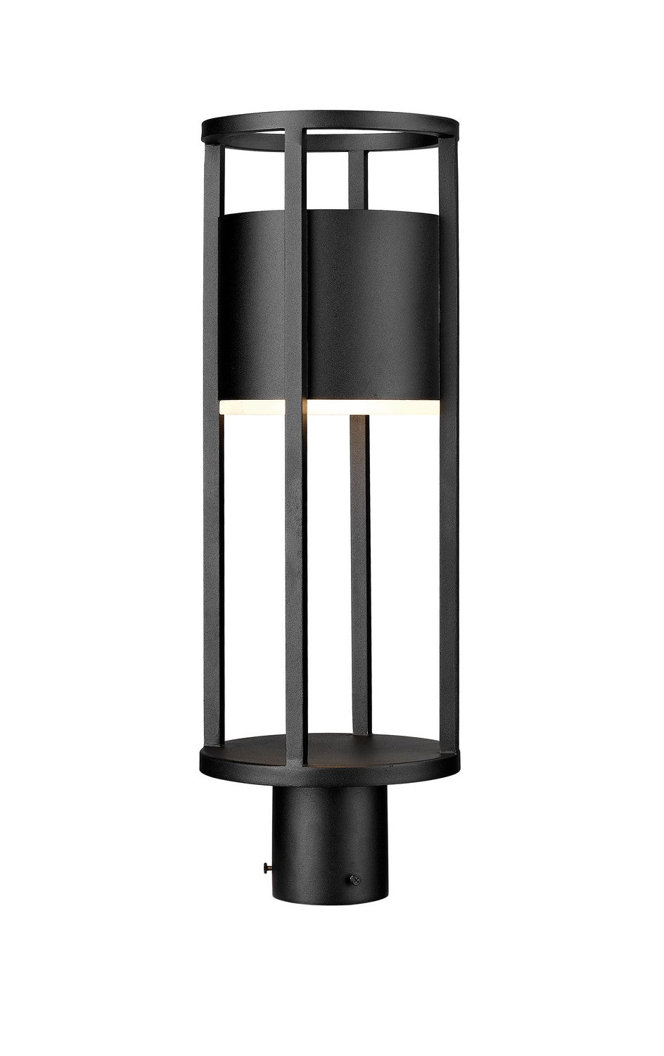 Z-Lite - 517PHM-BK-LED - LED Outdoor Post Moun Fixture - Luca - Black