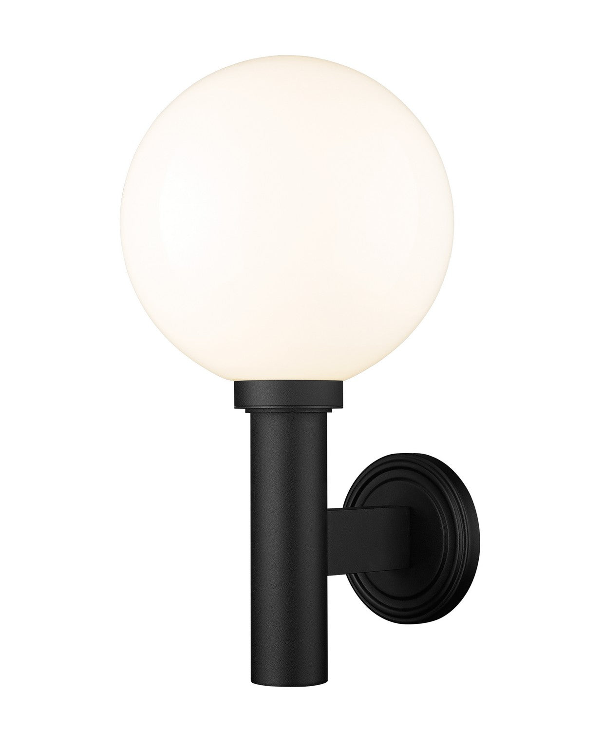 Z-Lite - 597B-BK - One Light Outdoor Wall Light - Laurent - Black