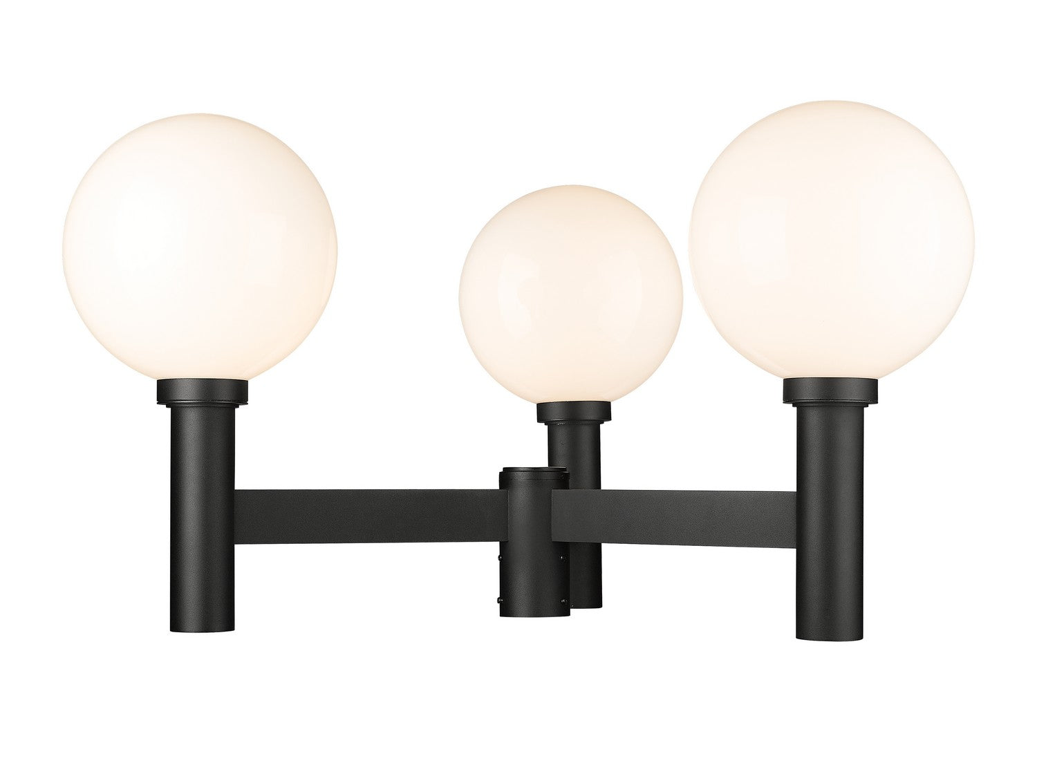 Z-Lite - 597BP3-BK - Three Light Outdoor Post Mount - Laurent - Black