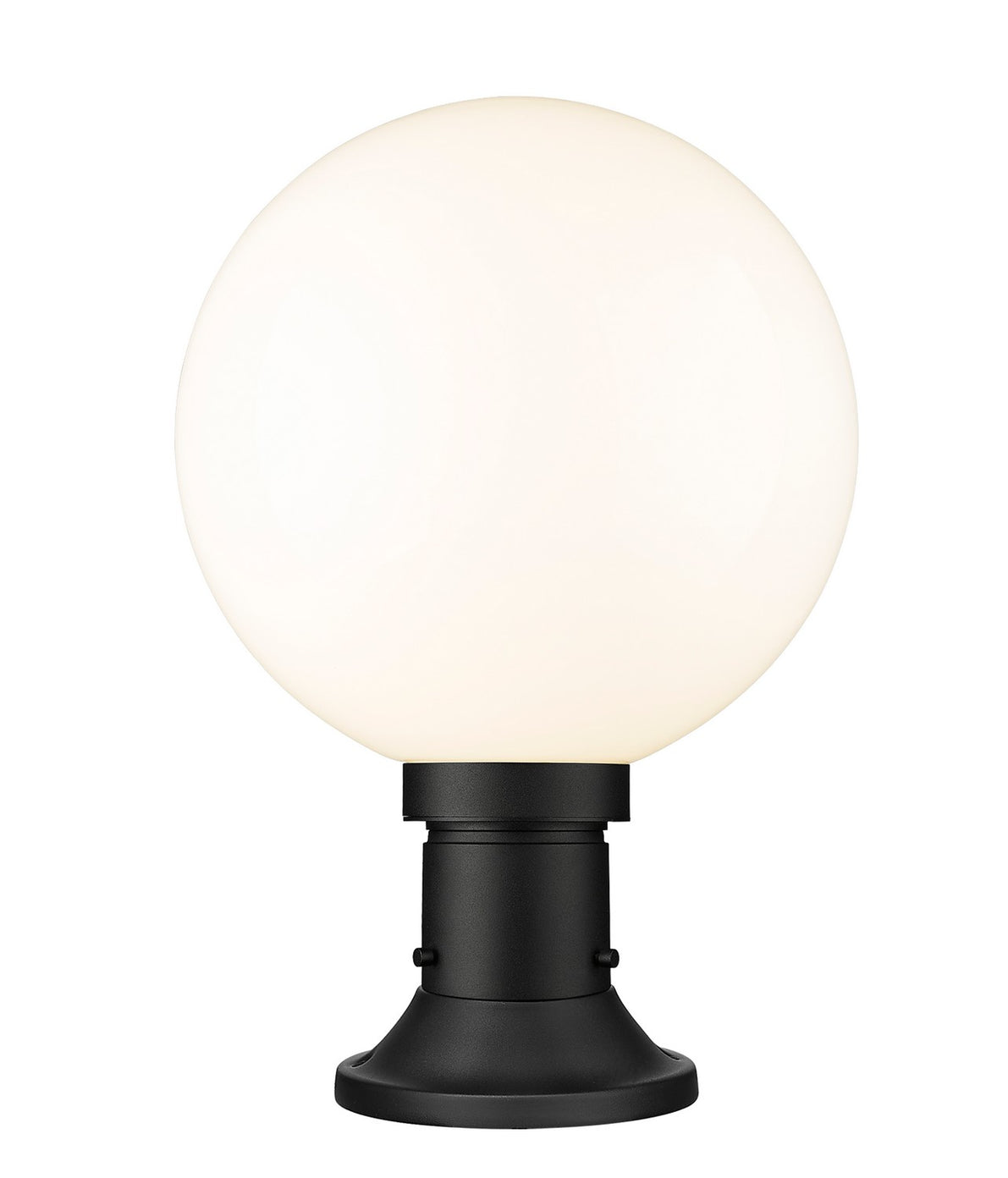 Z-Lite - 597PHB-553PM-BK - One Light Outdoor Pier Mounted Fixture - Laurent - Black