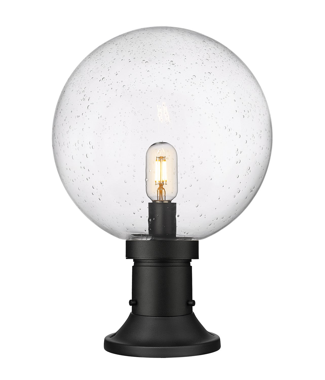 Z-Lite - 599PHB-553PM-BK - One Light Outdoor Pier Mounted Fixture - Laurent - Black