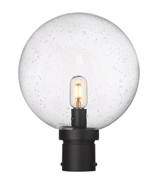 Z-Lite - 599PHB-BK - One Light Outdoor Post Mount Fixture - Laurent - Black