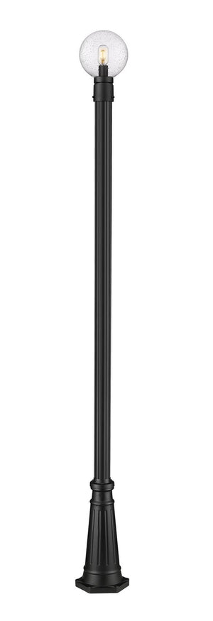Z-Lite - 599PHM-519P-BK - One Light Outdoor Post Mounted Fixture - Laurent - Black