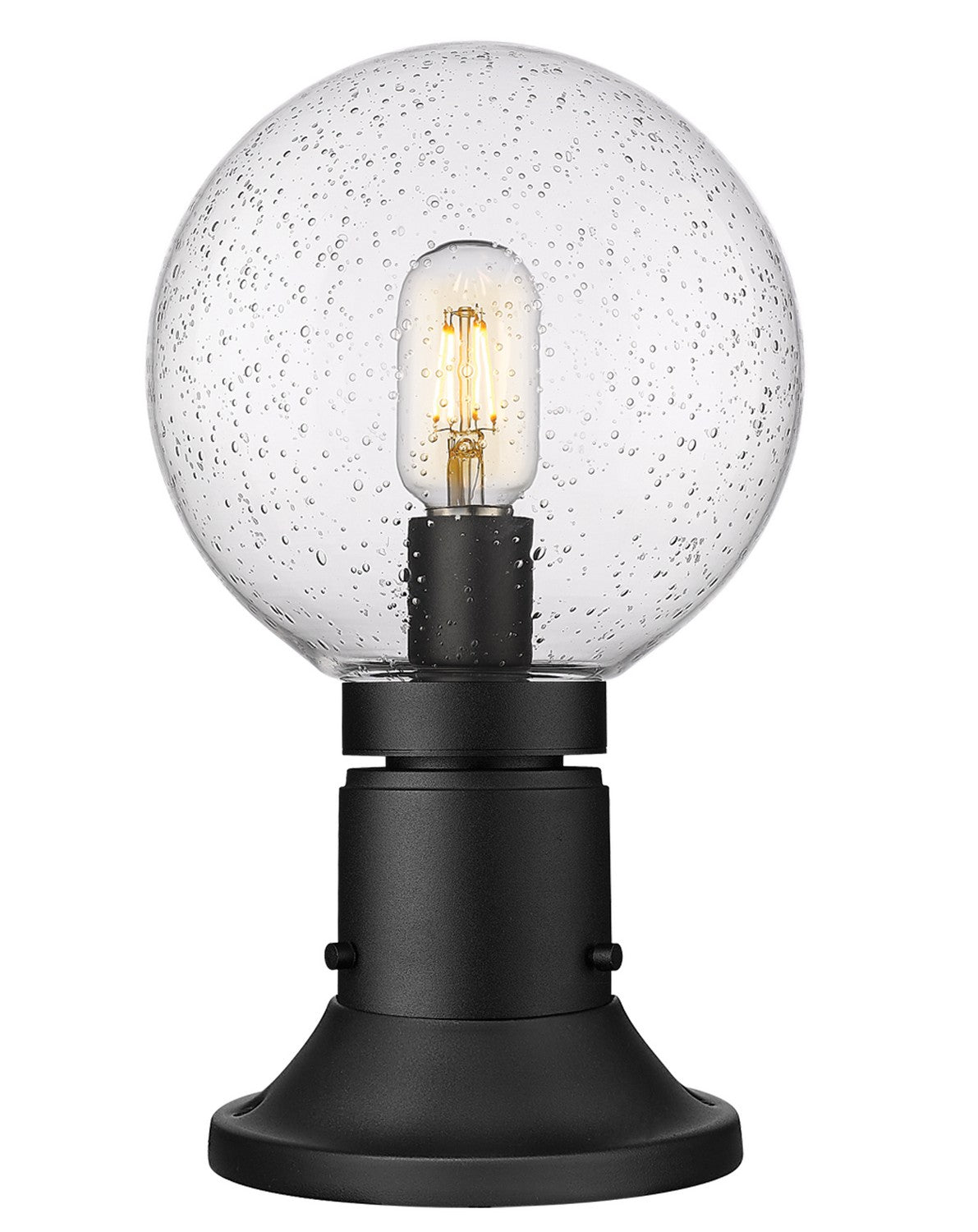 Z-Lite - 599PHM-553PM-BK - One Light Outdoor Pier Mounted Fixture - Laurent - Black