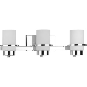 Progress Lighting - P300415-015 - Three Light Vanity - Reiss - Polished Chrome