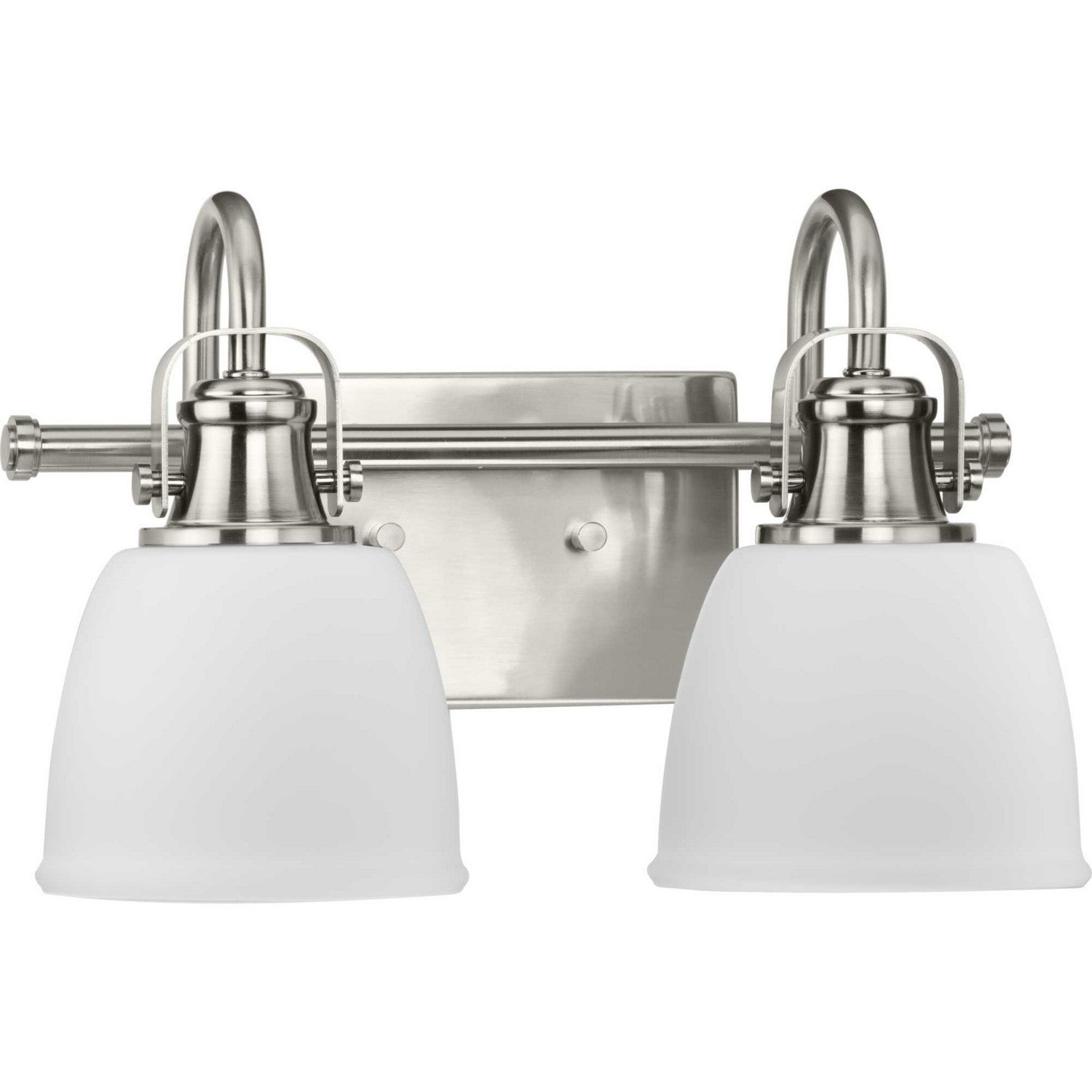 Progress Lighting - P300427-009 - Two Light Vanity - Preston - Brushed Nickel