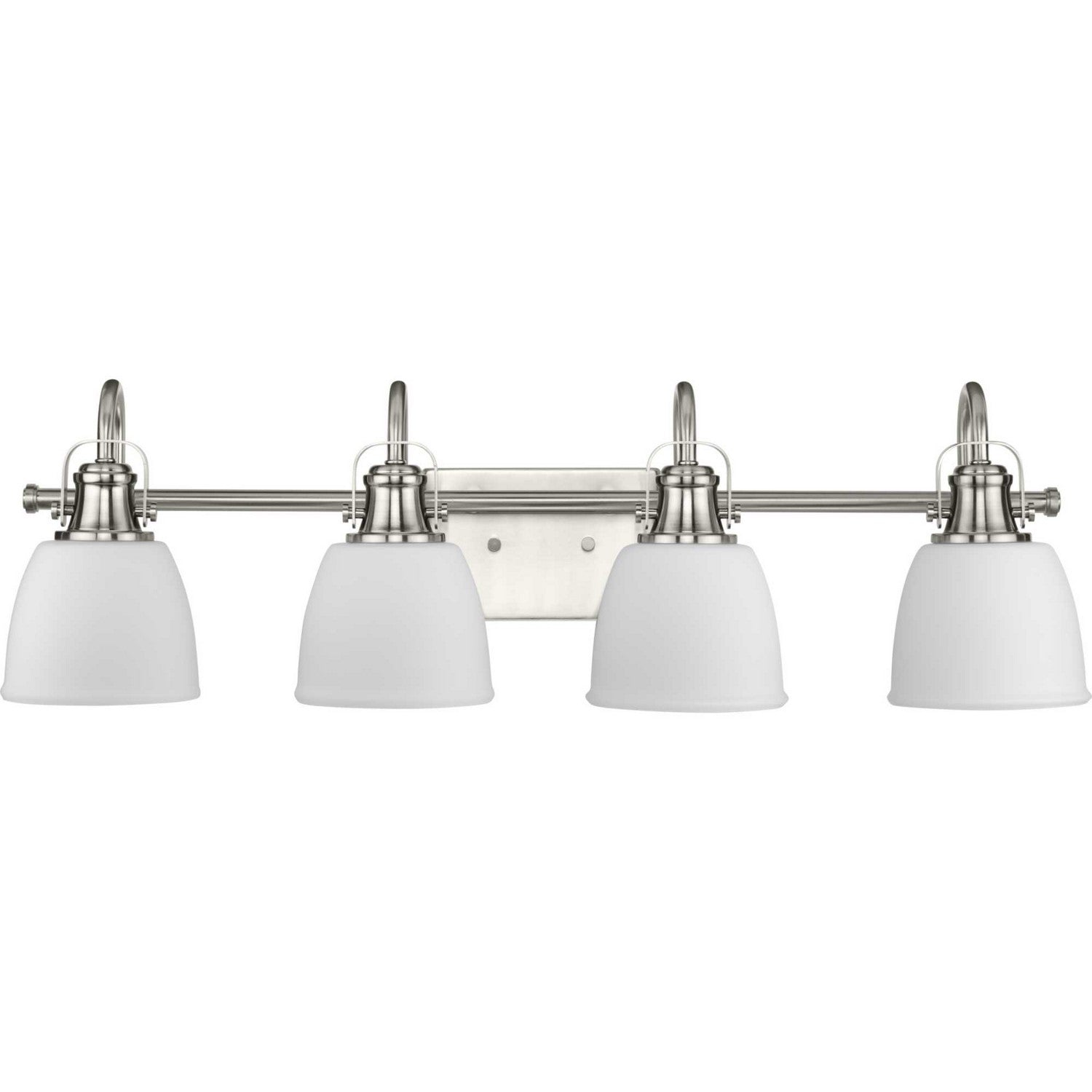 Progress Lighting - P300429-009 - Four Light Vanity - Preston - Brushed Nickel