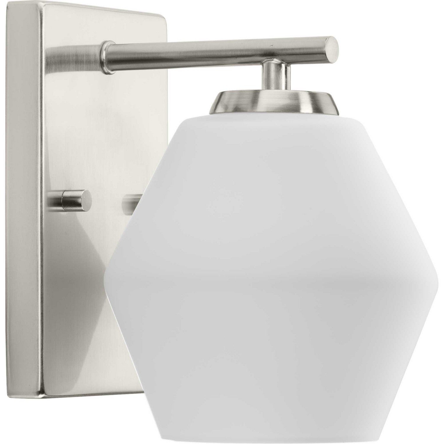 Progress Lighting - P300430-009 - One Light Bath and Vanity Light - Copeland - Brushed Nickel