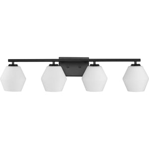 Progress Lighting - P300433-31M - Four Light Vanity - Copeland - Matte Black