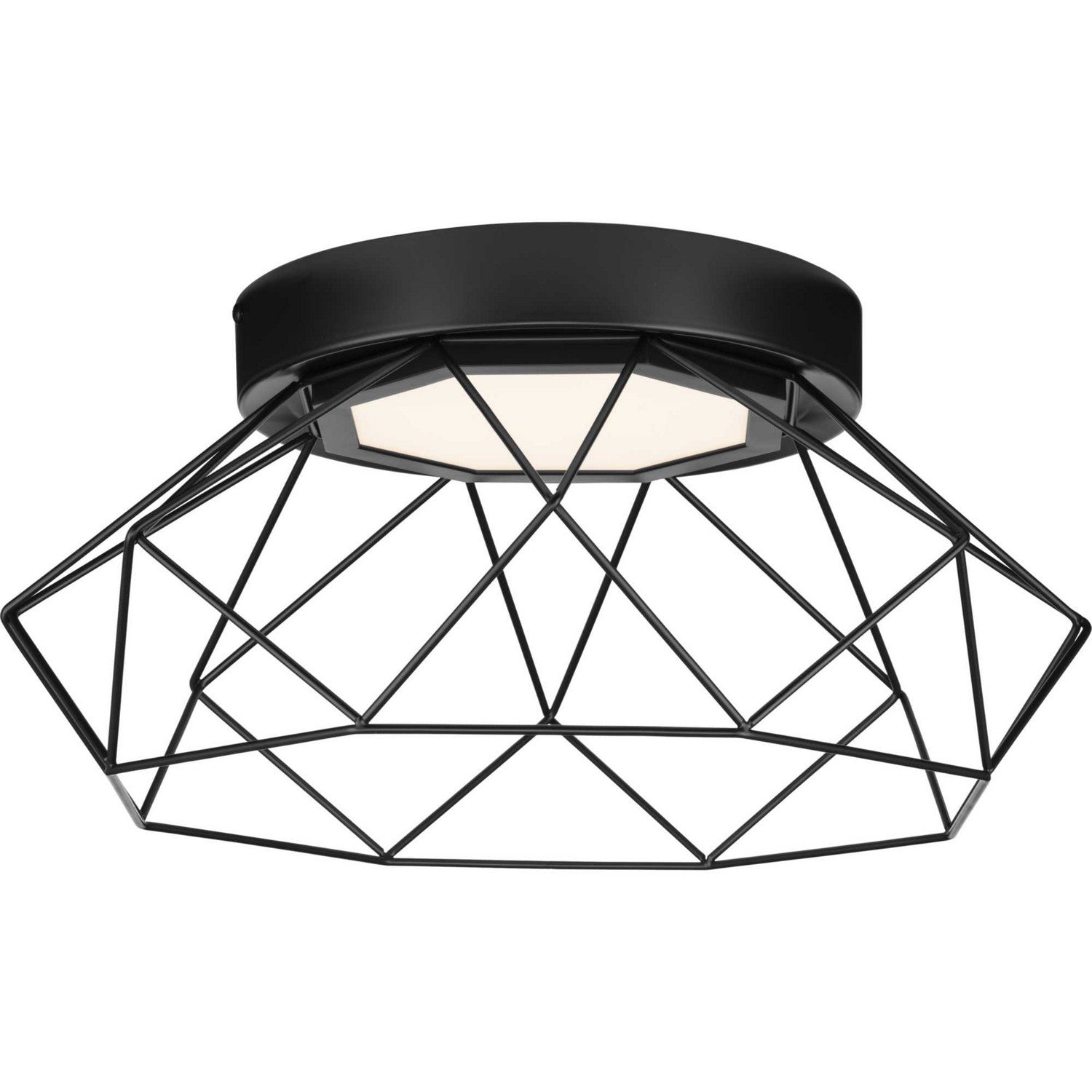 Progress Lighting - P350229-31M-30 - LED Flush Mount - Geodesic Led - Matte Black