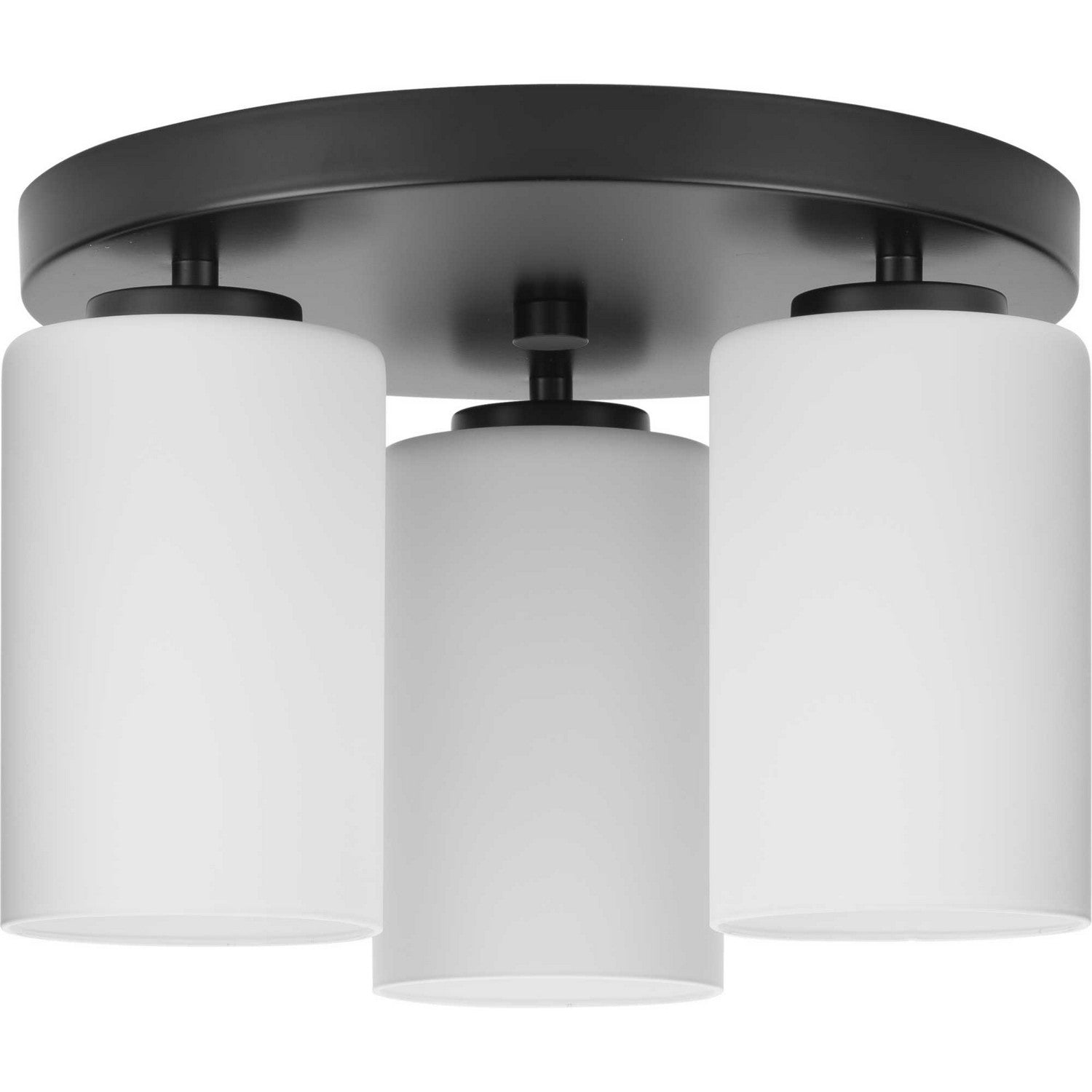 Progress Lighting - P350238-31M - Three Light Flush Mount - Cofield - Matte Black