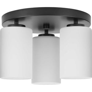 Progress Lighting - P350238-31M - Three Light Flush Mount - Cofield - Matte Black