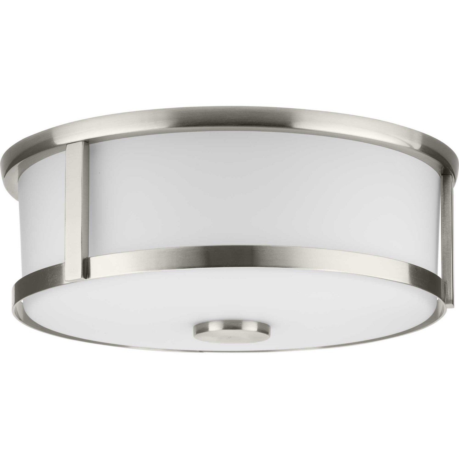 Progress Lighting - P350254-009 - Two Light Flush Mount - Gilliam - Brushed Nickel