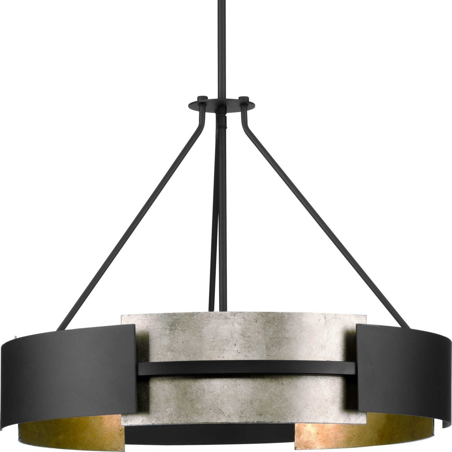 Progress Lighting - P500330-31M - Five Light Pendant - Lowery - Matte Black