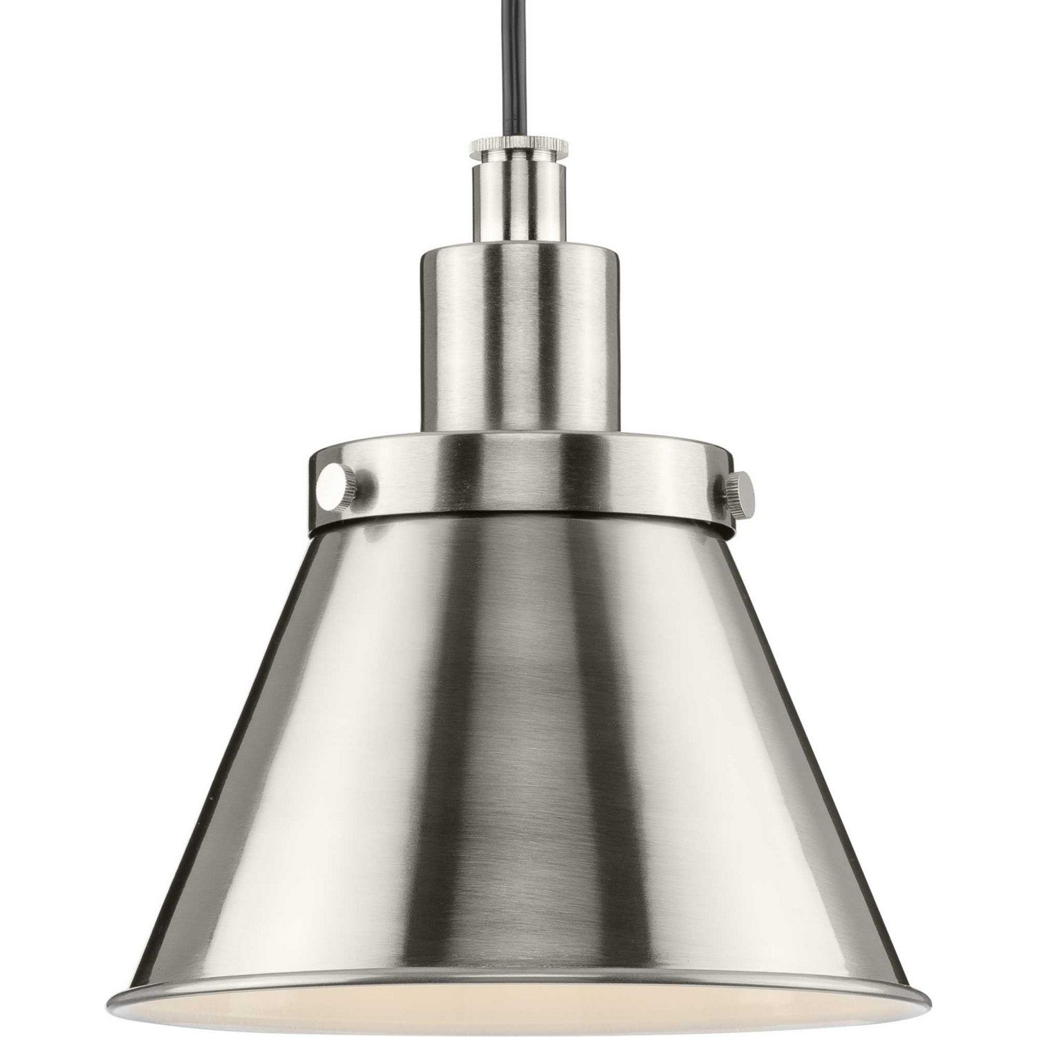 Progress Lighting - P500383-009 - One Light Pendant - Hinton - Brushed Nickel