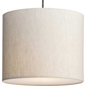 Progress Lighting - P500386-194 - One Light Pendant - Markor - Ecru Linen