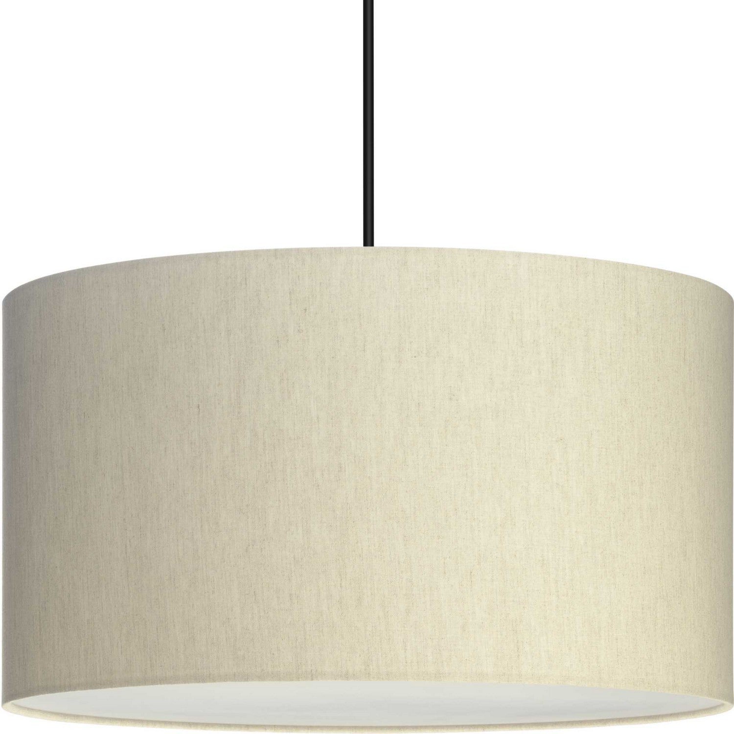 Progress Lighting - P500387-194 - Three Light Pendant - Markor - Ecru Linen