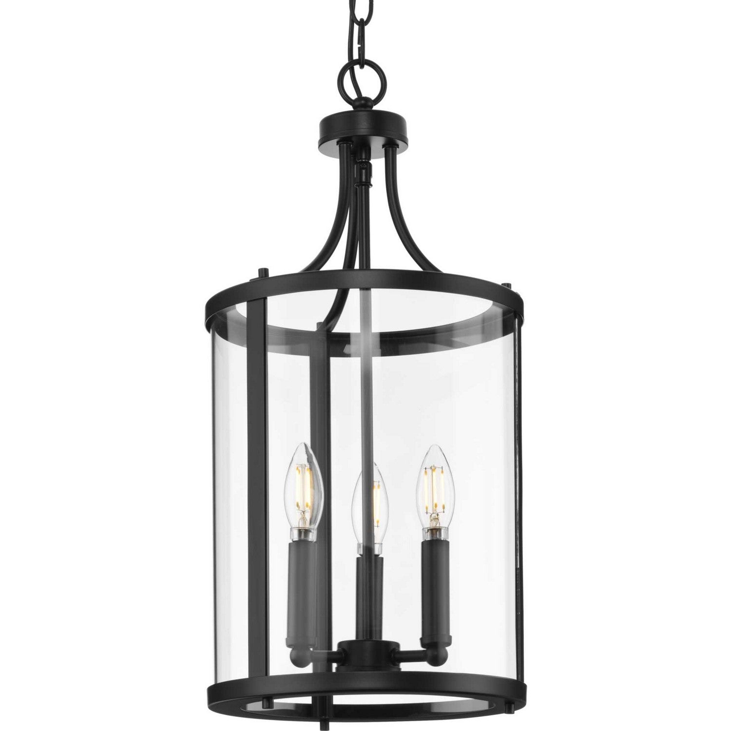 Progress Lighting - P500390-31M - Three Light Hall & Foyer Light - Gilliam - Matte Black