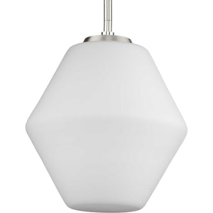 Progress Lighting - P500409-009 - One Light Pendant - Copeland - Brushed Nickel