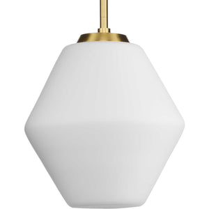 Progress Lighting - P500409-191 - One Light Pendant - Copeland - Brushed Gold