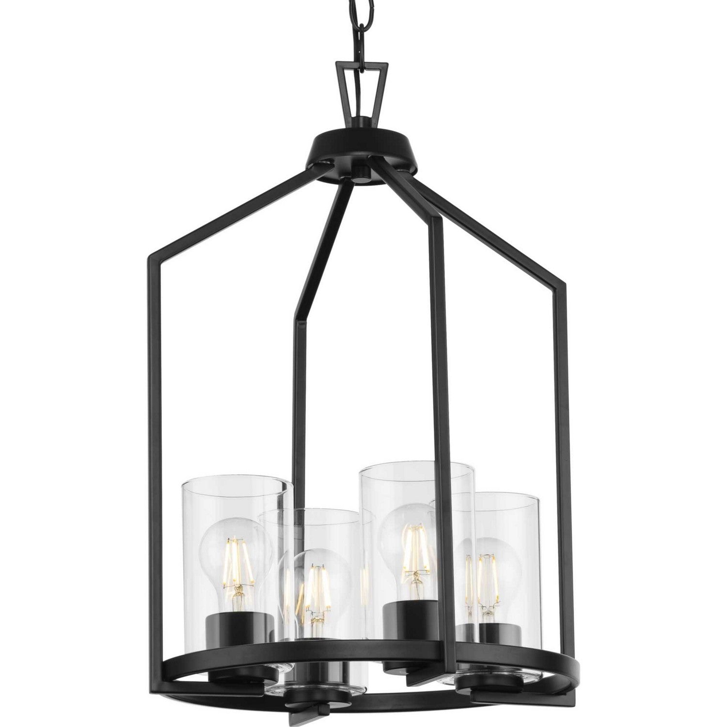 Progress Lighting - P500411-31M - Four Light Hall & Foyer Light - Goodwin - Matte Black