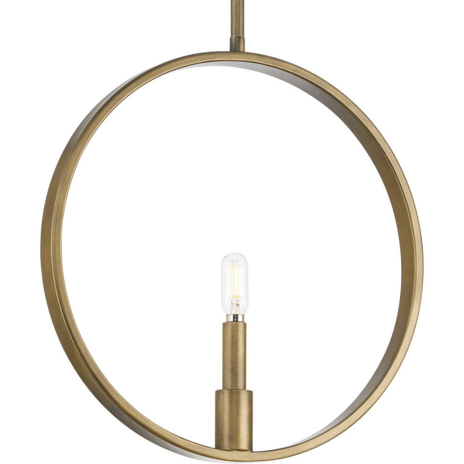 Progress Lighting - P500412-196 - One Light Pendant - Breckenridge - Aged Bronze