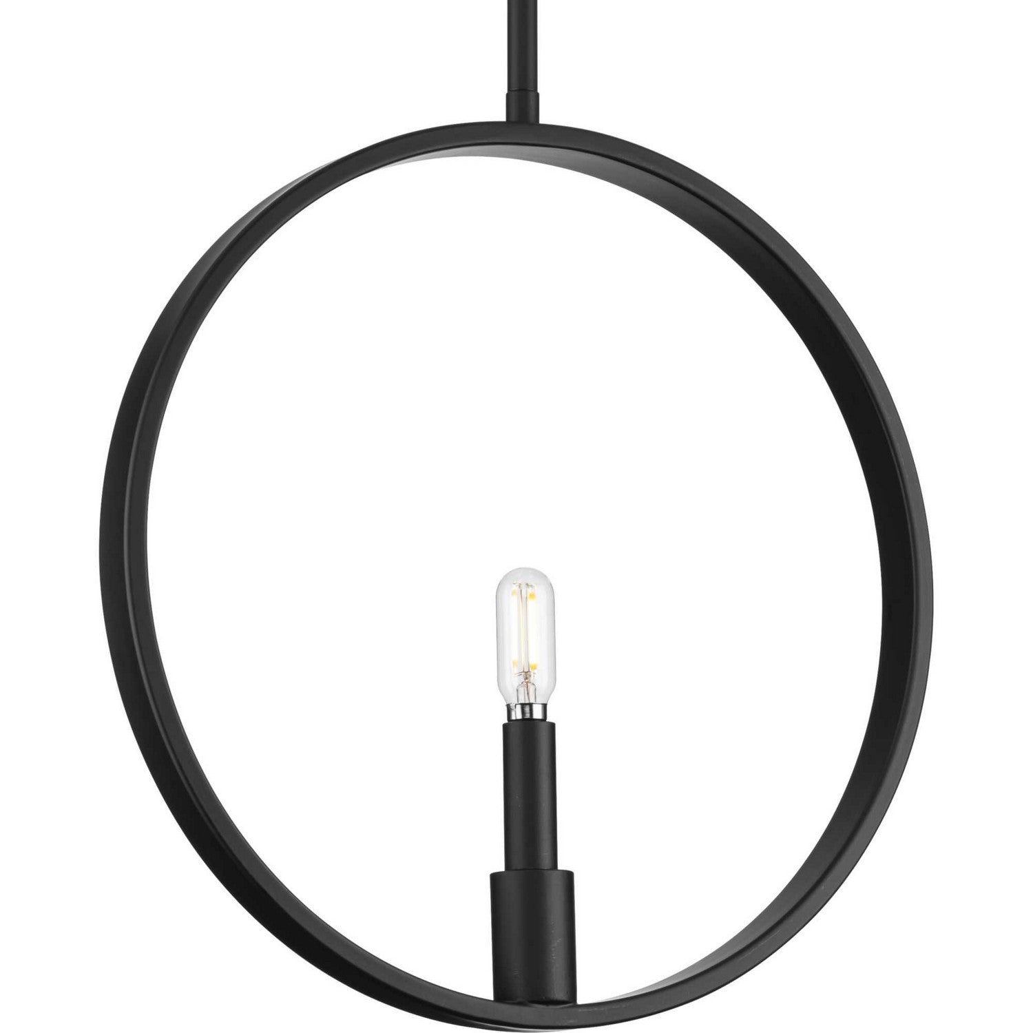 Progress Lighting - P500412-31M - One Light Pendant - Breckenridge - Matte Black