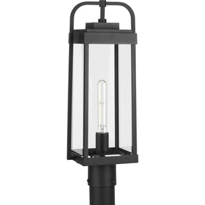 Progress Lighting - P540090-031 - One Light Outdoor Post Lantern - Walcott - Black