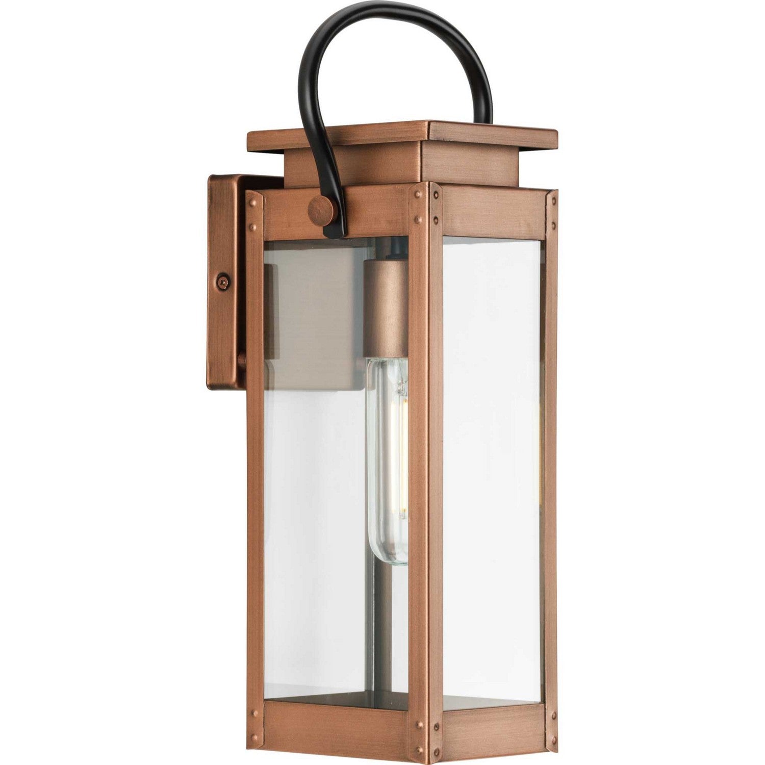 Progress Lighting - P560004-169 - One Light Outdoor Wall Lantern - Union Square - Antique Copper (Painted)