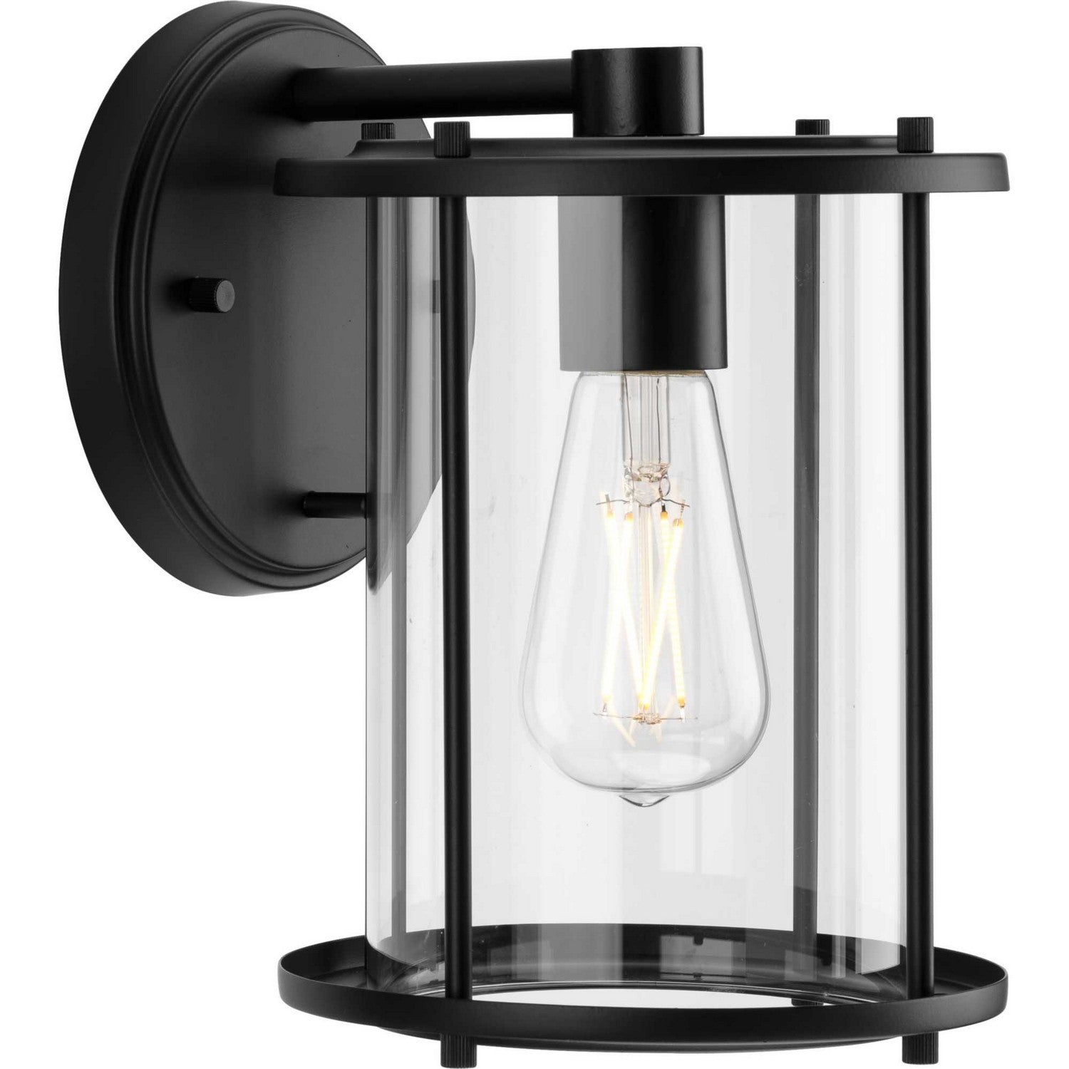 Progress Lighting - P560057-31M - One Light Outdoor Wall Lantern - Gunther - Matte Black