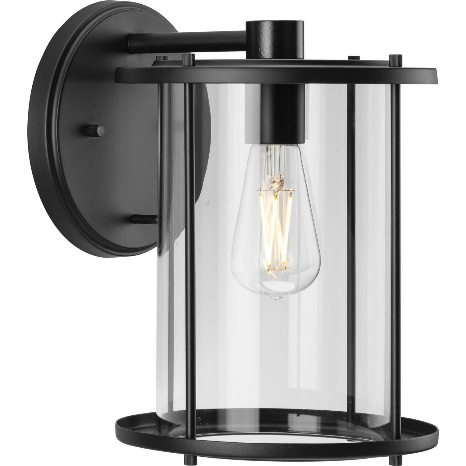 Progress Lighting - P560058-31M - One Light Outdoor Wall Lantern - Gunther - Matte Black