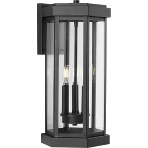 Progress Lighting - P560339-031 - Three Light Wall Lantern - Ramsey - Black