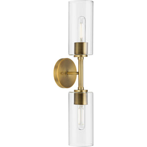 Progress Lighting - P710115-163 - Two Light Wall Bracket - Cofield - Vintage Brass