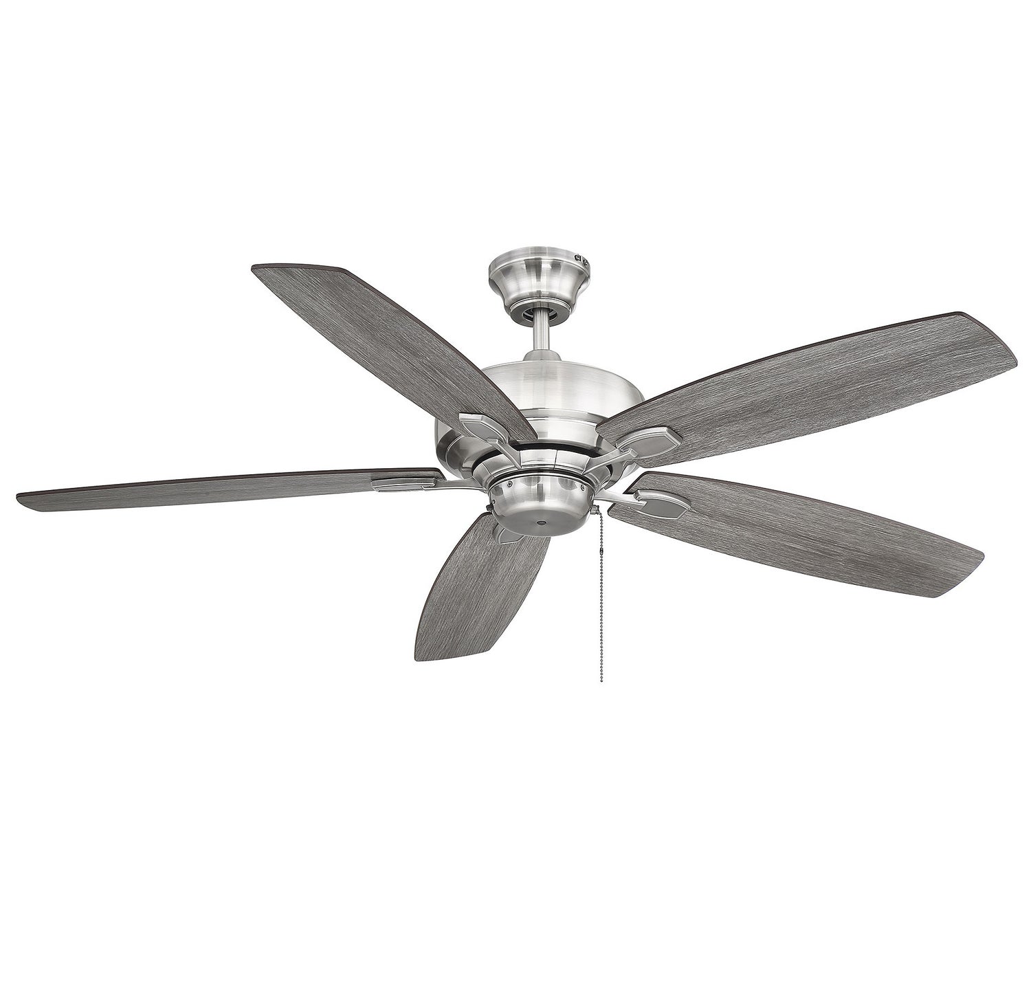 Savoy House - 52-830-5RV-187 - 52" Ceiling Fan - Wind Star - Brushed Pewter